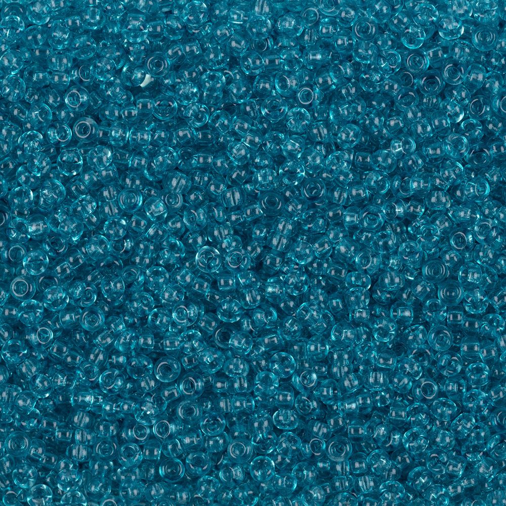 Бисер Preciosa 10/0 (2.3 мм), 500 г, 01133 (Ф332) голубой