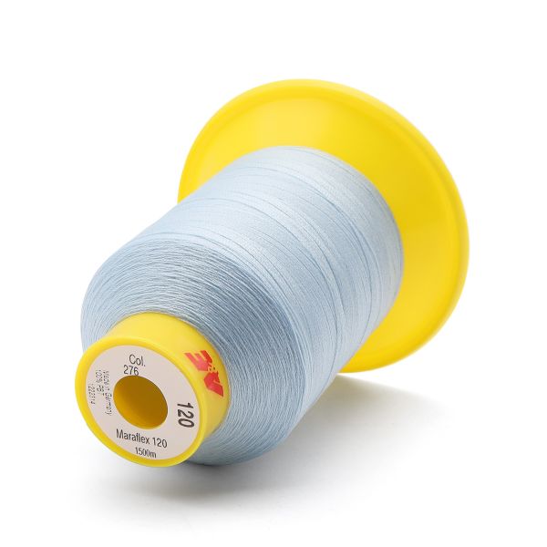 Нитка эластичная Gutermann Maraflex 120, 1500 м, 716936, 276 бледно-голубой, 1 катушка