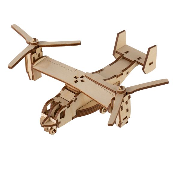 Пазл объемный 3D, 52 элементов, Конвертоплан, Rezark TAR-15