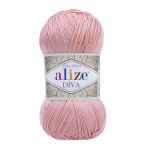 Пряжа Alize (Ализе) Diva / уп.5 мот. по 100 г, 350м, 363 нежная роза A