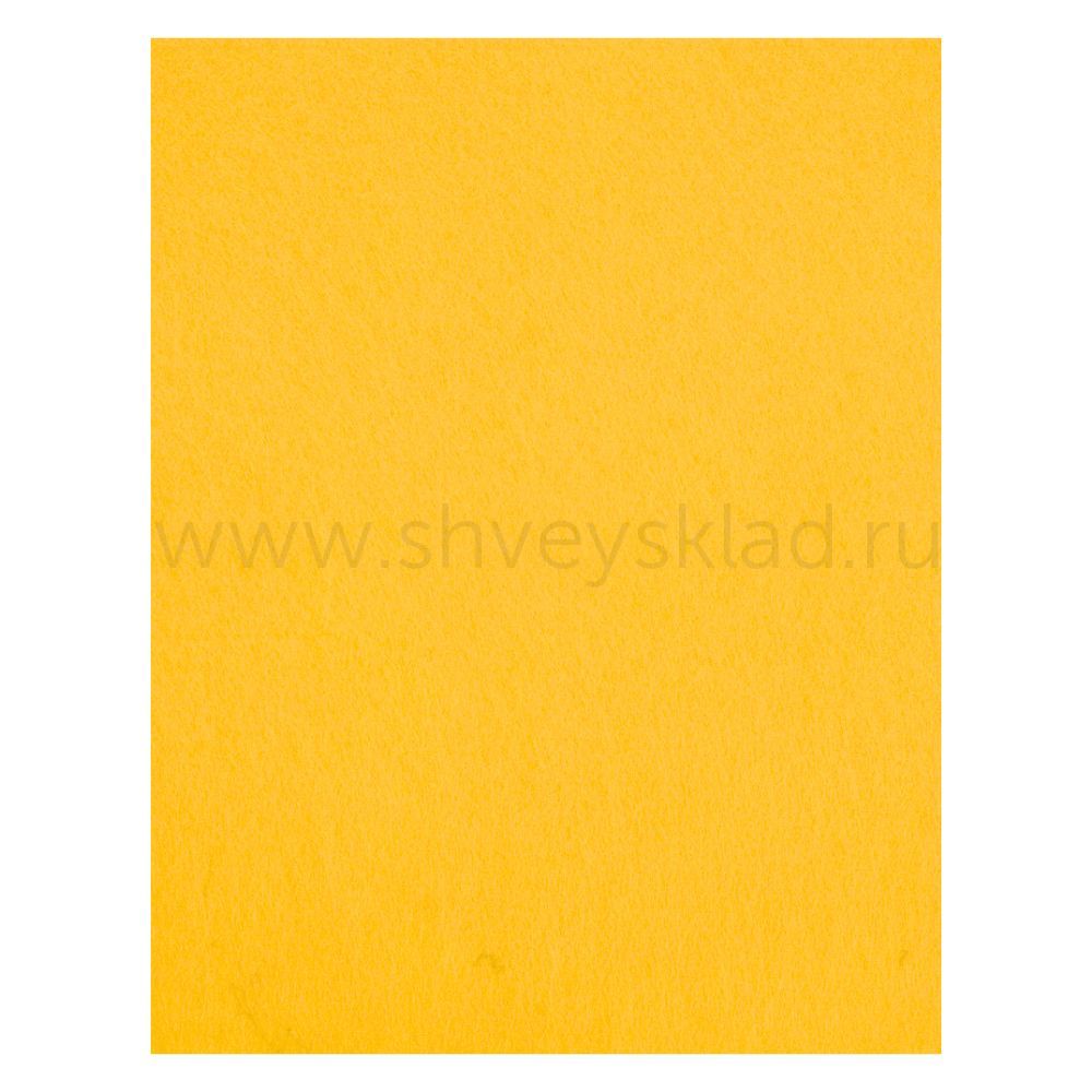Фетр листовой 2.0 мм, 30х45 см, св.желтый, Efco