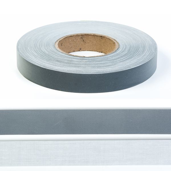 Лента светоотражающая (катафотная) [cpl:400], 25 мм / 100 метров, хлоп.+пэ. 2002