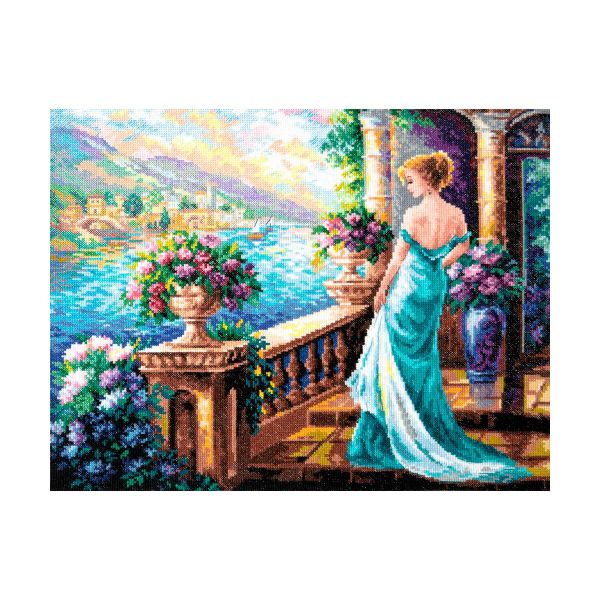 Набор для вышивания нитками Чудесная игла, Моя Богиня ! 40х32см