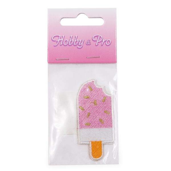 Термоаппликация Эскимо на палочке, 2.6х5.8см, Hobby&Pro