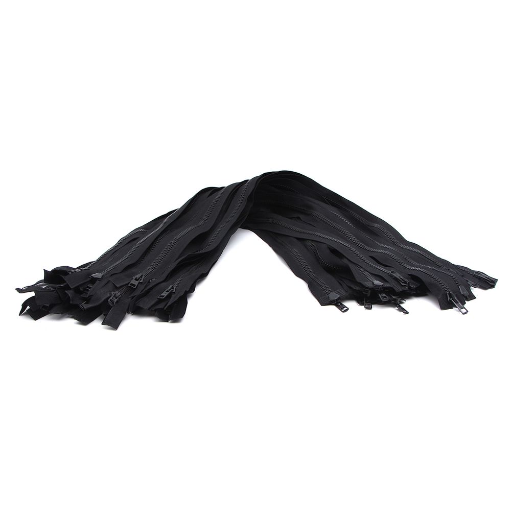 Молния трактор Arta Т6 (6 мм) 2 зам., разъем., 75 см, ОПТ. УП. 25 ШТ., 077 черный