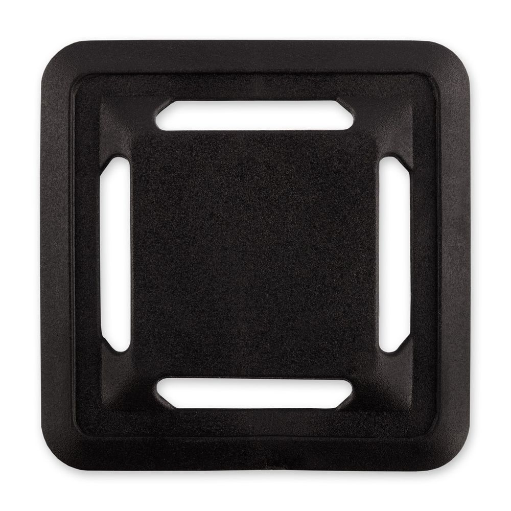 Накладка для крепления ремня пластик 25 мм, 100 шт, черный, Gamma RP01