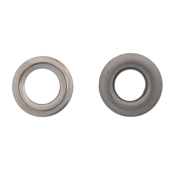 Люверсы металл ⌀_9.2 мм (внутр.), h6.32 мм (внутр.), №24, сталь, New Star, чер.никель, уп≈1000 шт