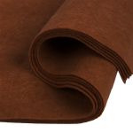 Фетр листовой 1 мм, 20х30 см, 5 шт, 063 св.коричневый, Blitz FKC10-20/30