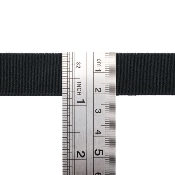 Резинка башмачная 20.0 мм / 25 метров, черный