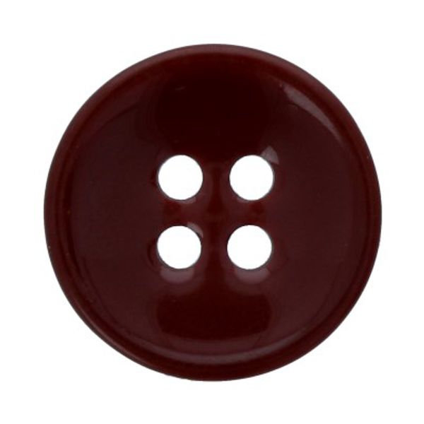 Пуговицы 4 прокола костюмные 15 мм, 36 шт, D073 бордовый, Gamma RIO 0034