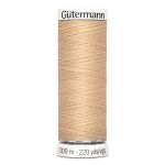 Нитки универсальные Gutermann Sew-all 100 (200 метров), 5 кат. | 421 топленое молоко
