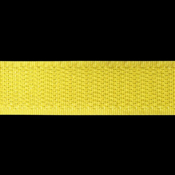 Лента контактная липучка (велкро) пришивная 20 мм / 25 метров, 05 желтый, /крючок/, кач.
