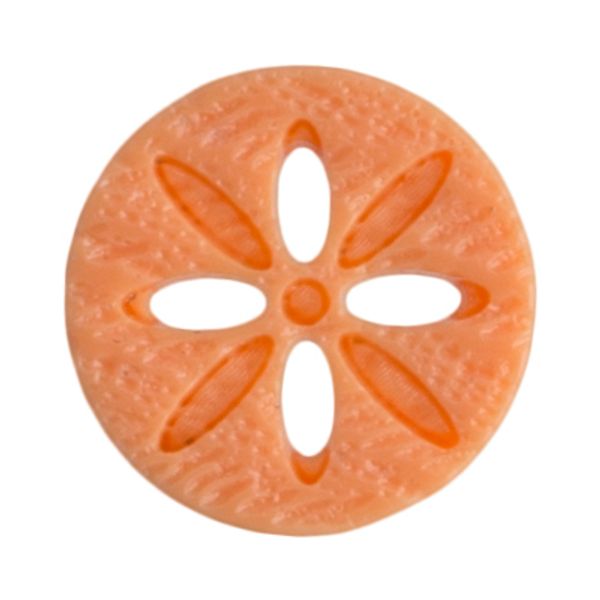 Пуговицы 4 прокола блузочные 11 мм, 36 шт, D114 персик, Gamma CRZ 0021