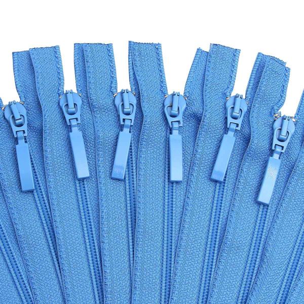 Молния спираль (витая) Arta Т5 (5 мм) 1 зам., н/раз., 18 см, цв. 260 голубой, уп.10 шт