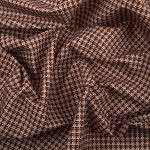Ткань для пэчворка PEPPY БАБУШКИН СУНДУЧОК ФАСОВКА 100х112 см, 140±5 100% хлопок, БС-09 клетка коричневый, Peppy БАБУШКИН СУНДУЧОК