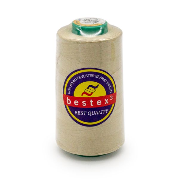 Нитки универсальные Bestex 50/2, 4570 м (5000 ярд) / 1 кат., 229 топленое молоко