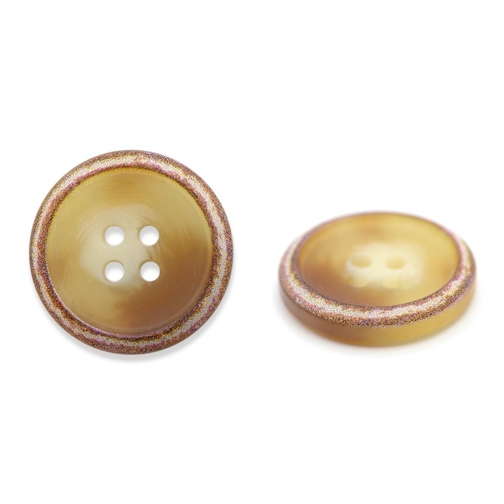 Пуговицы 4 прокола 34L (21мм), (Beige (бежевый)), 24 шт, 615013-1