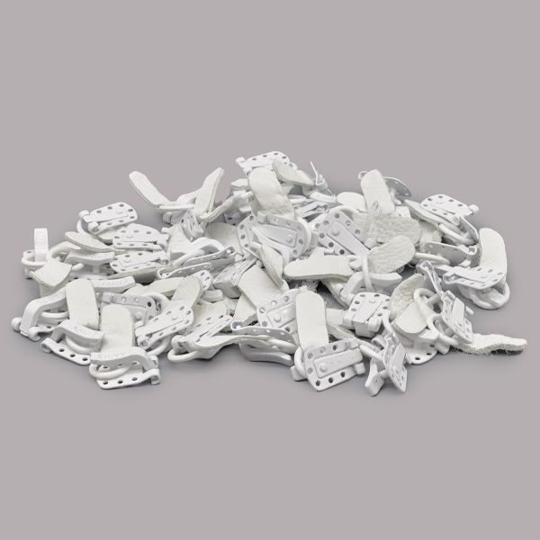 Крючок шубный Amii 50 мм, RAL 9003, 50 шт, белый