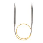 Спицы круговые ⌀6.0 мм, 40 см, с металлическим тросиком, Alpina SIL-40