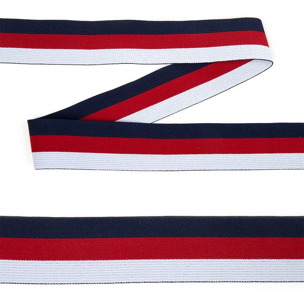 Резинка декоративная полоска 40.0 мм / 25 метров