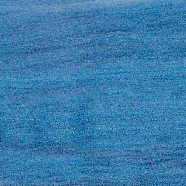 Шерсть для валяния Троицкая тонкая 1х100 г (до 23 мкр), 1178 св. морская волна