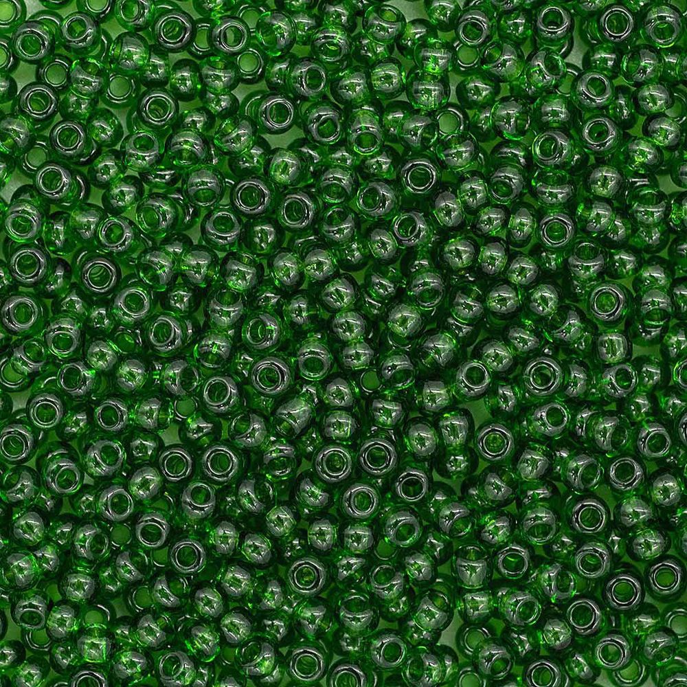 Бисер Preciosa прозрачный 10/0 (50120), круг. отв., 500г (Ч)