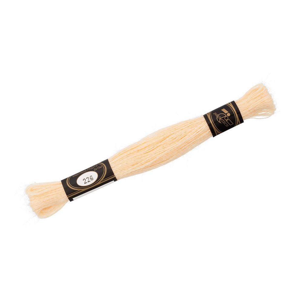 Мулине Радуга, цв.226 крем-брюле, Россия, 8 мотков по 15 метров