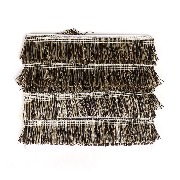 Бахрома отделочная 40.0 мм / 10 метров, 6155-0328 цв.6350 коричневый