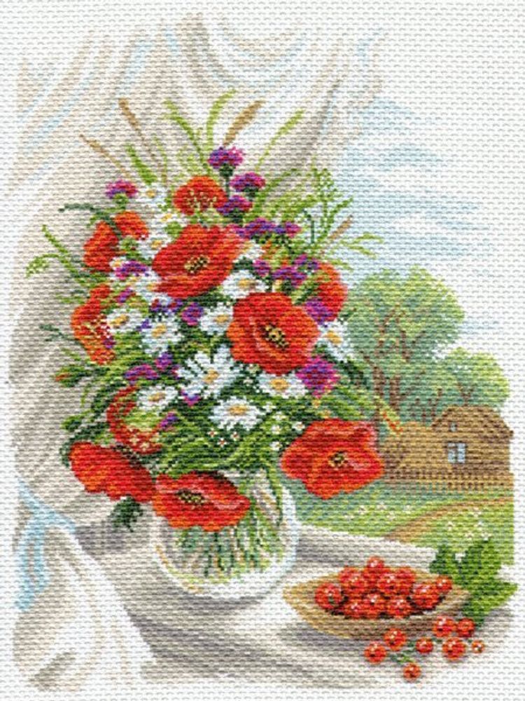 Рисунок на канве Матренин Посад 37х49 - 1687 Полевые цветы
