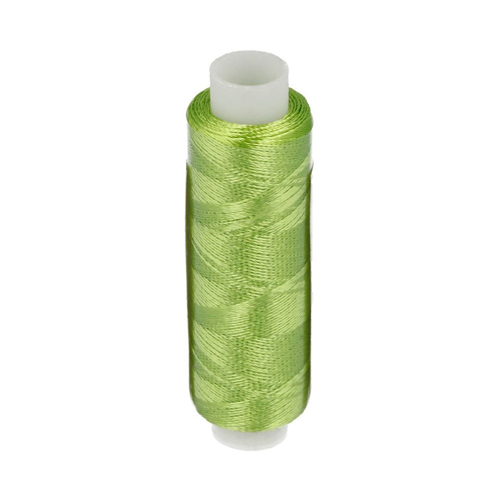 Нитки вышивальные Gamma V150/2, 10х200 ярдов, 3244 салатовый