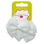 Набор резинок для волос 10 шт (5х2 шт), №01 белый, Cherry Mary DR07081