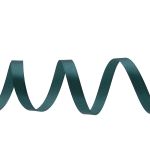 Лента атласная 1-сторонняя 12.0 мм / 22.86±1 метров, (аналог 411004), 124 темная бирюза, Globus