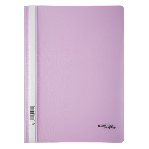 Папка-скоросшиватель A4 140/180 мкм волокно, 20 шт, лиловый 214117, Expert Complete 214117