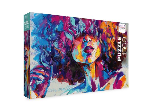 Пазл 1500 элементов, Яркая девушка, PZL-1500/26, Фрея