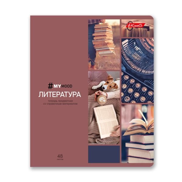 Тетрадь со справочным материалом Доска желаний, A5+ 48 л. на скобе 60 г/м², белизна 90%, 10 шт, линия, 000516 Литература, Светоч 48ТПСКд5_0_2_2