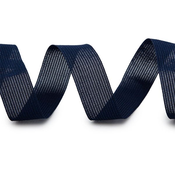 Тесьма (лента) окантовочная 24 мм / 100 метров, 3.8 г/м, 030 т.синий