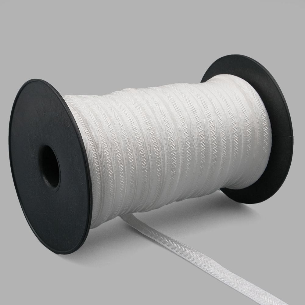 Резинка бельевая (бретелечная) 12.0 мм / 50 метров, молочный, (ML207.012)