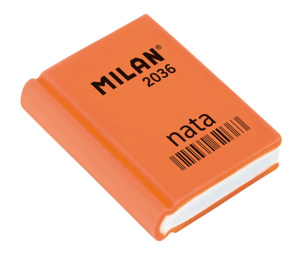 Ластик nata 2036 в форме книжки 3.9х2.9х0.9 см, 36 шт, CPM2036 ассорти, Milan