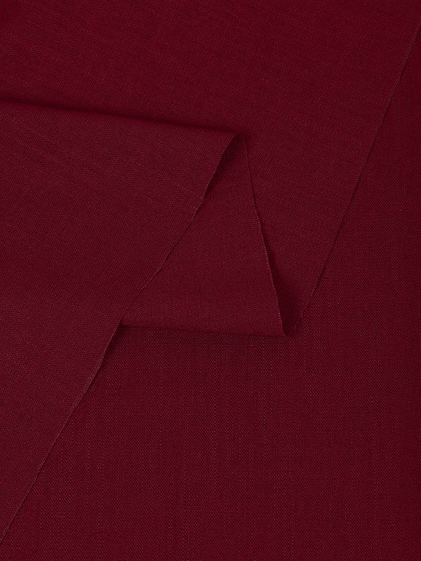 Льняная ткань 190 г/м², 140 см / 2 метра, TBY.Li.1002.40, 40 бордо