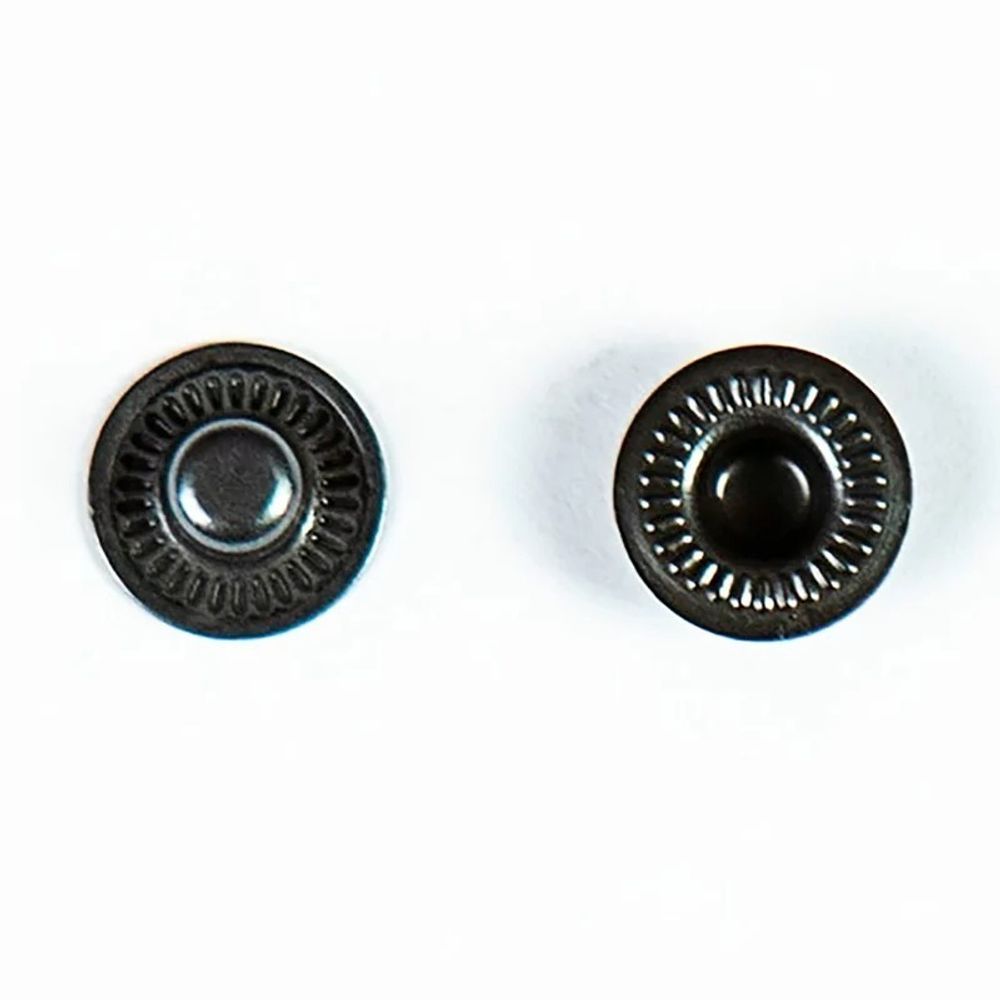 Часть кнопки Альфа (S-образная) ⌀11.5 мм (C-часть), пруж. никель с чернением, 100 шт, BIG