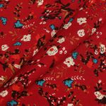 Штапель 110 г/м², шир.145 см, цв.с2 красный, 25м (Vi-210) /TOS/