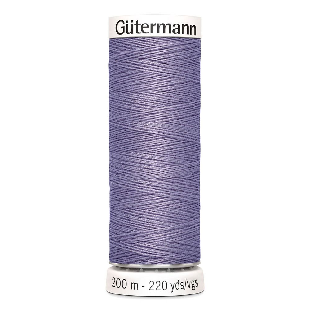 Нитки универсальные Gutermann Sew-all 100 (200 метров), 5 кат. | 202 бледно серо-сиреневый
