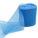 Лента для бантов (капрон) _8 см, 25 м (голубой) С3501