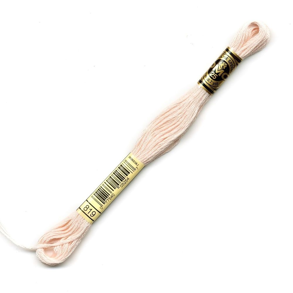 Мулине DMC 117 (819), 12 мотков по 8 метров