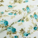 Ранфорс Розарий 130 г/м², шир.240 см, в нарезке, цв. мята, 10 метров /TOS/