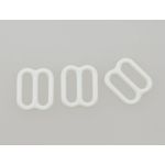 Рамки-регуляторы для бюстгальтера металл 10.0 мм, 004 приглушенный белый, Arta, 50 шт