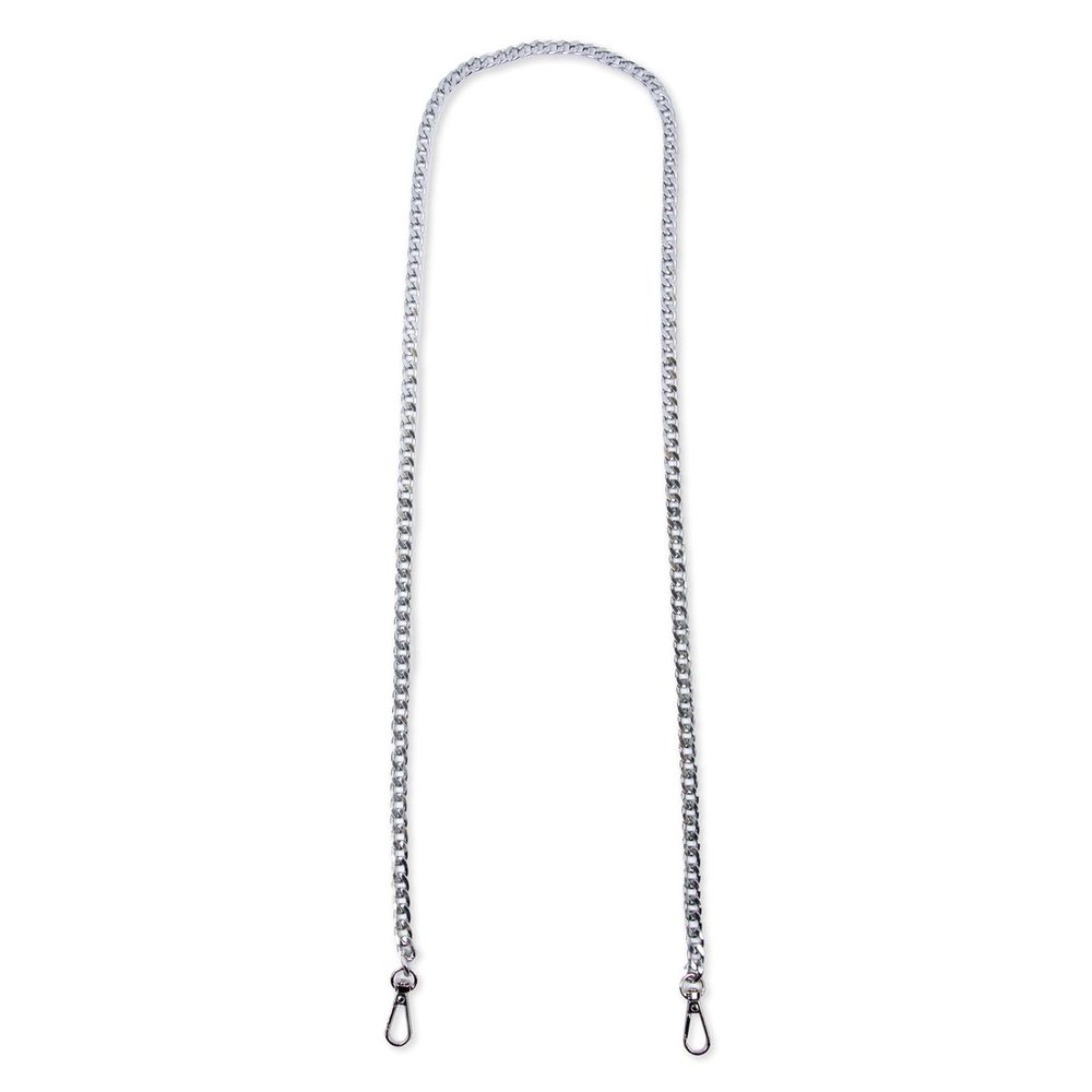 Цепочка для сумки 120х0.9 см, 1 шт, №04 под никель, Gamma FER-33