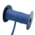 Тесьма (лента) киперная 10 мм / 50 метров, 2 г/м, 100% полиэфир, 18 джинс