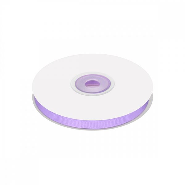 Лента репсовая (в рубчик) 6.0 мм / 22.8±1 метра, 430 св.сиреневый, Magic4Hobby