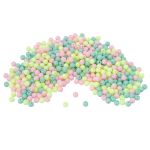 Бусины пластик ⌀6 мм, 50 г, микс цвета, матовые, круглые, Astra&Craft (яркий), 1AL139-1